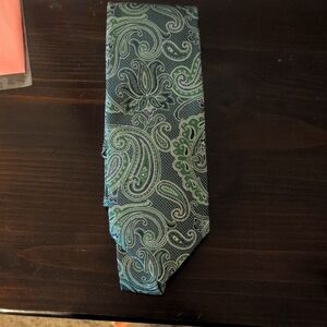 Elizabetta Pavia - Silk Jacquard Emerald Green XL Tie